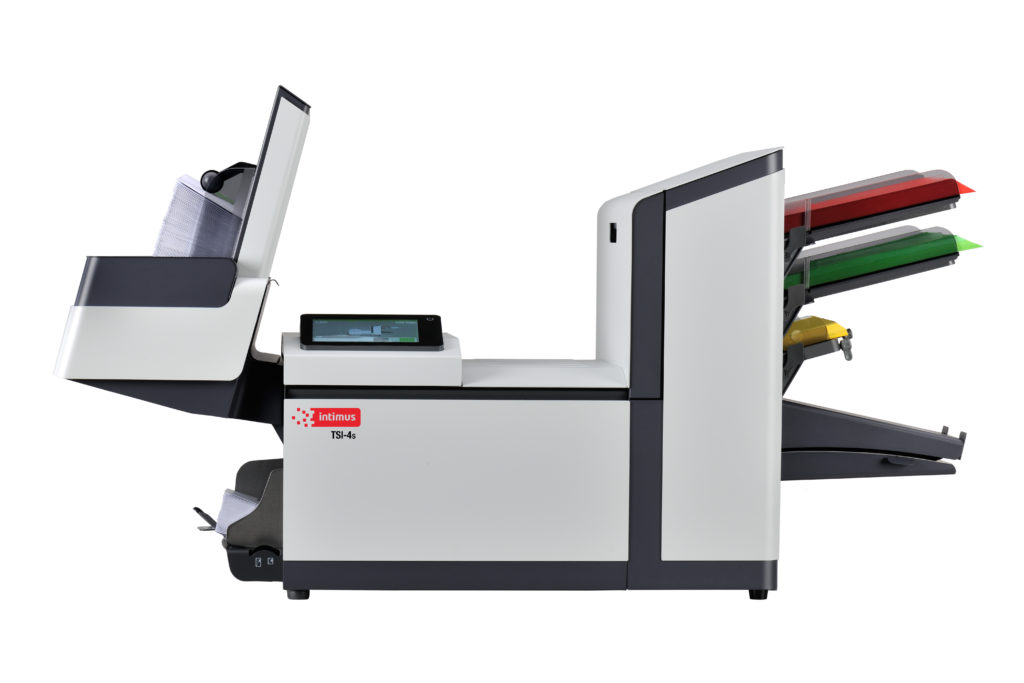Intimus ( A0106881 ) TSI-4S Expert 1 Station Mail Processor automatically folds, inserts, and processes mail  Intimus ( A0106881 ) TSI-4S Expert 1 Station Mail Processor automatically folds, inserts, and processes mail 