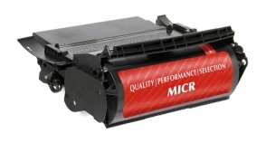 Compatible Lexmark OptraT Toner MICR - Page Yield 16000 micr, laser toner cartridge, remanufactured, compatible, monochrome laser printer, black, 12a5745-m / 12a5840-m / 12a5845-m / sti-204069x, lexmark optra t610, t612, t614, t616; 4069 - high yield - micr (compatible with source technologies optra t series / st915 / st920 / st925 / st935)