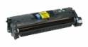Compatible 2500 Toner Yellow - Page Yield 4000 laser toner cartridge, remanufactured, compatible, color laser printer, c9702a / q3962a / 7430a005aa  (121a / 122a  123a), hp color lj 1500, 2500, 2550, 2800, 2820, 2840 series - yellow (compatible with canon color lbp 2410 4; ep-87)