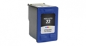 Compatible 22 Ink Tri-Color - Page Yield 165 inkjet cartridge, remanufactured, compatible, printer, ink, c9352an (#22), hp 22 - deskjet 3910, 3915, 3918, 3920, 3930, 3930v, 3938, 3940, 3940v, d1311, d1320, d1330, d1341, d1360, d1368, d1420, d1430, d1455, d1520, d1530, d1560, d2320, d2330, d2345, d2360, d2368, d2400, d2430, d2445, d2460; deskjet all-in-one f310, f325, f335, f340, f350, f370, f378, f380, f385, f388, f390, f394, f2110, f2120, f2128, f2140, f2180, f2185, f2187, f2188, f4135, f4140, f4150, f4172, f4175, f4180, f4185, f4188, f4190, f4194 - tri-color