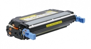 Compatible CP4005 Toner Yellow - Page Yield 7500 laser toner cartridge, remanufactured, compatible, color laser printer, cb402a (642a), hp color lj cp4005 n/dn - yellow