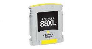 Compatible 88XL Ink Yellow High Yield - Page Yield 1540 inkjet cartridge, remanufactured, compatible, printer, ink, c9393an (#88xl), hp 88xl - officejet pro k550, k550dtn, k550dtwn, k5400, k5400dn, k5400dtn, k5400n, k5400tn, k8600, k8600dn, l7480, l7550, l7555, l7580, l7590, l7650, l7680, l7750, l7780 hy - yellow