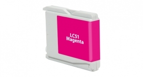 Compatible Brother LC51 Ink Magenta - Page Yield 400 inkjet cartridge, remanufactured, compatible, printer, ink, lc51m, brother dcp-130c, dcp-330c, dcp-350c; intellifax-1860c, intellifax-1960c, intellifax-2480c, intellifax-2580c, mfc-230c; mfc-240c, mfc-440cn, mfc-465cn, mfc-665cw, mfc-685cw, mfc-845cw, mfc-885cw, mfc-3360c, mfc-5460cn, mfc-5860cn - inkjet cartridge, magenta