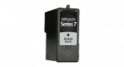Compatible Dell Series 7 Ink Black High Yield - Page Yield 490 inkjet cartridge, remanufactured, compatible, printer, ink, ch883 / dh828, dell 966, 968, 968w (series 7) - black