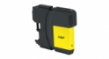 Compatible Brother LC65 Ink Yellow High Yield - Page Yield 750 inkjet cartridge, remanufactured, compatible, printer, ink, lc61y / lc65y, brother dcp-165c, dcp-375cw, dcp-385c, dcp-395cw, dpc-585cw; mfc-250c, mfc-255cw, mfc-290c, mfc-295cn, mfc-490cw, mfc-495cw, mfc-5490cn, mfc-5890cn, mfc-6490cw, mfc-6890cdw, mfc-790cw, mfc-795cw, mfc-990cw - yellow (high yield)
