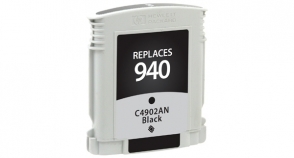 Compatible 940 Ink Black Chipped - Page Yield 1000 inkjet cartridge, remanufactured, compatible, printer, ink, c4902an (hp 940), hp 940 - officejet pro 8000, 8000 wireless, 8500, 8500 premier, 8500 wireless, 8500a, 8500a premium; officejet plus 8500a - black - chipped