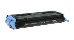 Compatible 1600/2600 Toner Black - Page Yield 2500 laser toner cartridge, remanufactured, compatible, color laser printer, q6000a (124a), hp color lj 2600, 2605, 1600 series, cm1015 mfp, cm1017 mfp - black