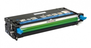 Compatible Dell 3115 Toner Cyan High Yield - Page Yield 8000 laser toner cartridge, remanufactured, compatible, color laser printer, 310-8397 / xg722 / 310-8398 / xg726 / 310-8094 / 310-8095 , dell 3110, 3115 series hy - cyan