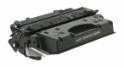 Compatible P2055 Toner High Yield - Page Yield 6500 laser toner cartridge, remanufactured, compatible, monochrome laser printer, black, ce505x (05x), hp lj p2055 series - high yield