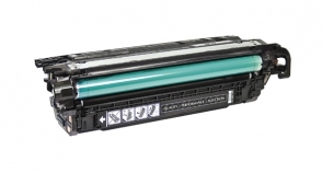 Compatible CP4025/4525 Black - Page Yield 8500 laser toner cartridge, remanufactured, compatible, color laser printer, ce260a (646a / 647a), hp color lj cp4025, cp4520, cp4525; cm4540 - black