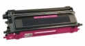 Compatible Brother TN110 Toner Magenta - Page Yield 1500 laser toner cartridge, remanufactured, compatible, color laser printer, tn110m, brother hl-4040cn, hl-4040cdn, hl-4070cdw; mfc-9440cn, mfc-9450cdn, mfc-9840cdw; dcp-9040cn, dcp-9045cdn - magenta