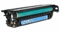 Compatible CM4540 Toner Cyan - Page Yield 12500 laser toner cartridge, remanufactured, compatible, color laser printer, cf031a (646a), hp color laserjet cm4540, cm4540f, fskm - cyan