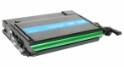Compatible Samsung CLP-660 Toner C High Yield - Page Yield 5000 laser toner cartridge, remanufactured, compatible, color laser printer, clp-c660a / clp-c660b, samsung clp-610nd, clp-660nd, clx-6200fx, clx-6210fx, clx-6240fx - cyan