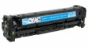 Compatible M451/M475 Toner Cyan - Page Yield 2600 laser toner cartridge, remanufactured, compatible, color laser printer, ce411a (305a), hp color lj enterprise pro 300 color m351, mfp m375, nw; pro 400 color m451, dn, dw, nw, mfp m475, dn, dw - cyan