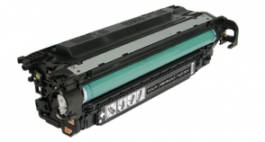 Compatible M551/M575 Toner Black - Page Yield 5500 laser toner cartridge, remanufactured, compatible, color laser printer, ce400a (507a), hp color lj enterprise 500 color m575dn, 500 color m575f, m551dn, m551n, m551xh - black