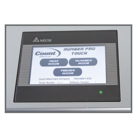 COUNT Number Pro - Touchscreen Control