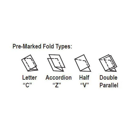  Pre-Marked Fold Types