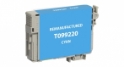 Compatible EPSON 99 INK Cyan - Page Yield 450 inkjet cartridge, remanufactured, compatible, printer, ink, t099220, epson artisan aio  700, 710, 725, 730, 800, 810, 835, 837 - cyan