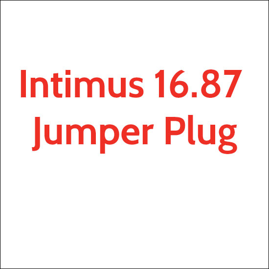 Intimus 16.87 Jumper Plug for 16.87 1/4" x 2"