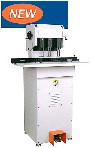 Lassco Spinnit FMMH-3.1 3-Spindle Hydraulic Paper Drill - LAS FMMH 3-1 DRILL