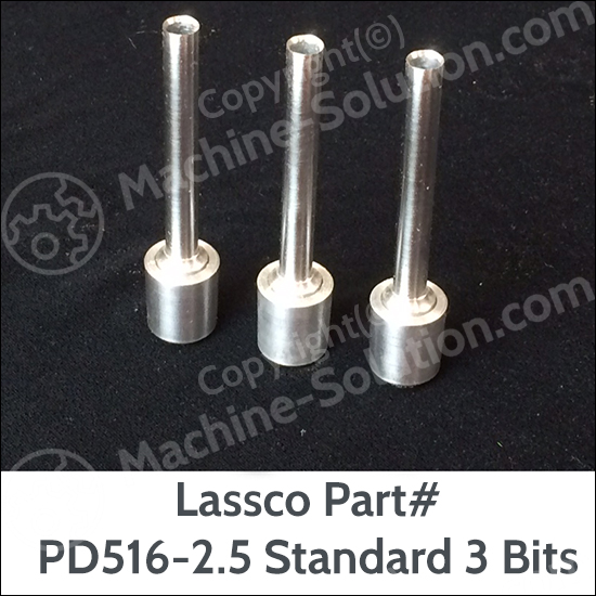 Lassco PD516-2.5 Standard 5/16in Package of 3 Drill Bits (2.5in Drilling Capacity) Lassco PD516-2.5 Standard 5/16in Package of 3 Drill Bits (2.5in Drilling Capacity)