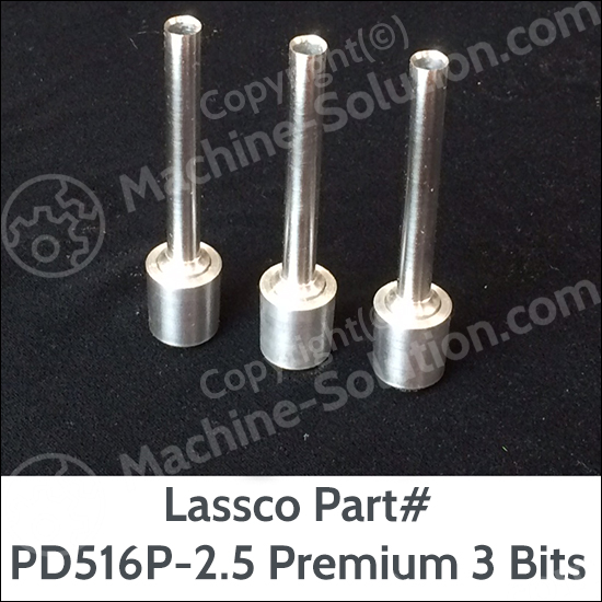 Lassco PD516P-2.5 Premium 5/16in Package of 3 Drill Bits (2.5in Drilling Capacity) Lassco PD516P-2.5 Premium 5/16in Package of 3 Drill Bits (2.5in Drilling Capacity)