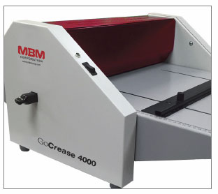 MBM GoCrease 4000 Electric Creaser and Perforating Tabletop Machine - GoCrease4000