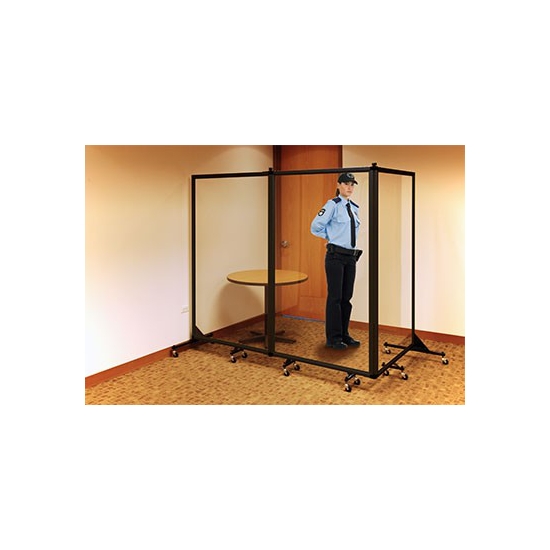 Clear Acrylic Room Divider - 1 Panel Screenflex