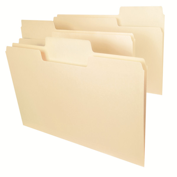 Smead 15301 SuperTab Folders (Bundle: 5 BX) File Guides