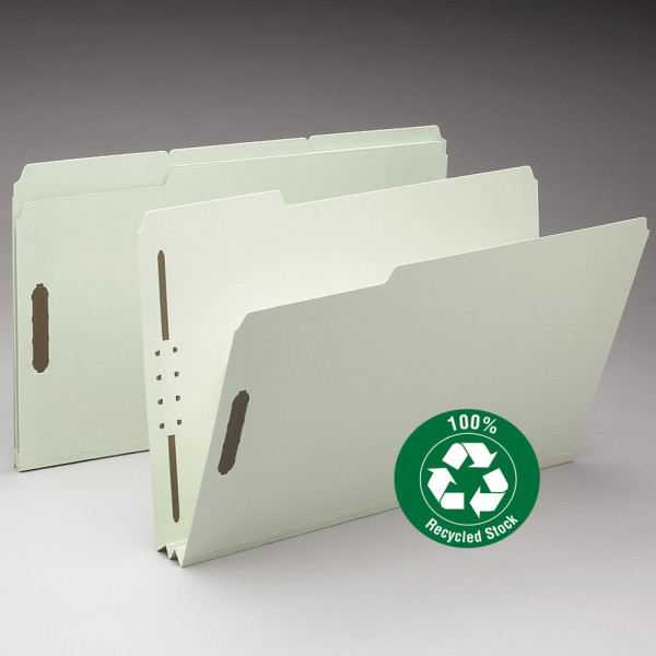 Smead 20004 100% Recycled Pressboard Fastener Folders Classification Folders