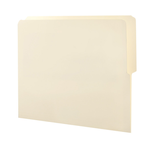 Smead 24127 End Tab Manila Folders with Shelf-Master Reinforced Tab Classification Folders