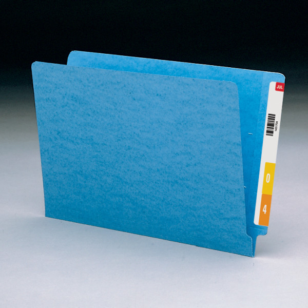 Smead 28010 End Tab Colored Folders with Shelf-Master Reinforced Tab File Labels