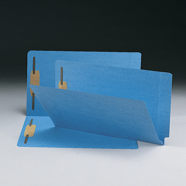 Smead 28040 End Tab Colored Fastener Folders with Shelf-Master Reinforced Tab Classification Folders