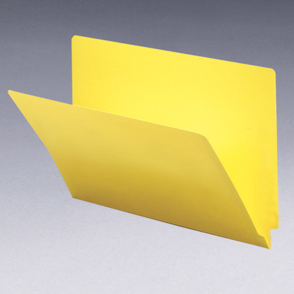 Smead 28910 End Tab Colored Folders with Shelf-Master Reinforced Tab Classification Folders