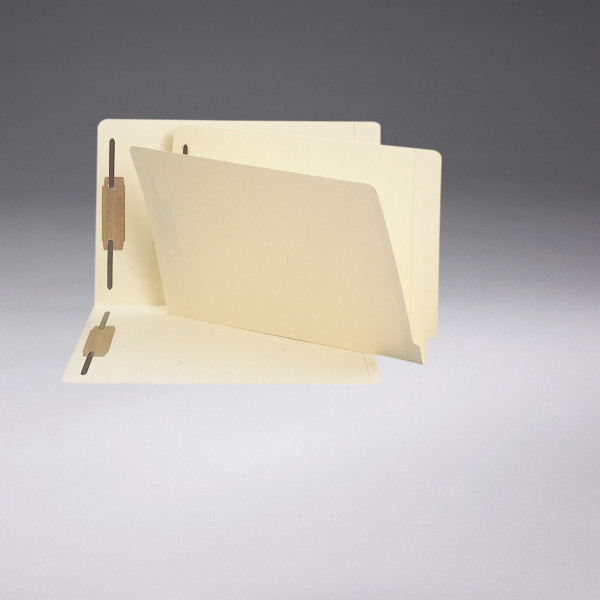 Smead 37215 End Tab Fastener Folders with Shelf-Master Reinforced Tab (Bundle: 5 BX) Hanging Folders