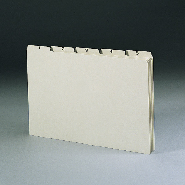 Smead 50369 100% Recycled Pressboard Guides, Monthly and Daily Indexed Sets Classification Folders