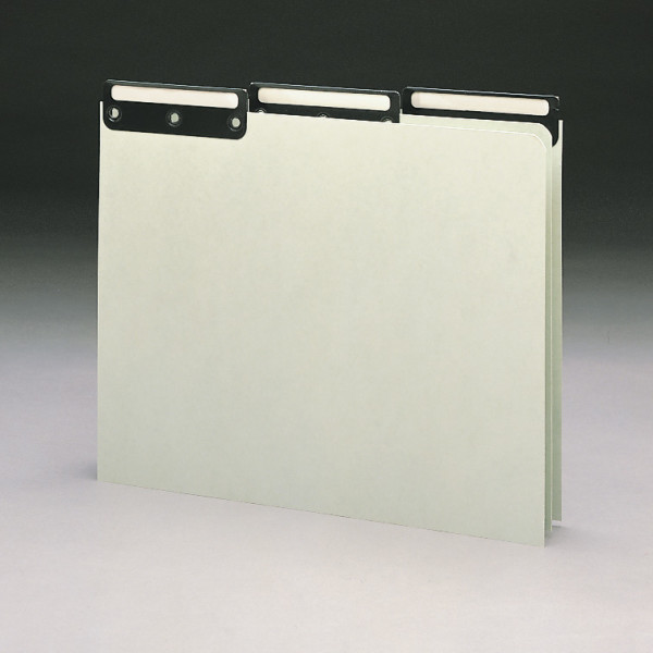 Smead 50534 Manila and Pressboard Guides, Blank Tab File Jacket