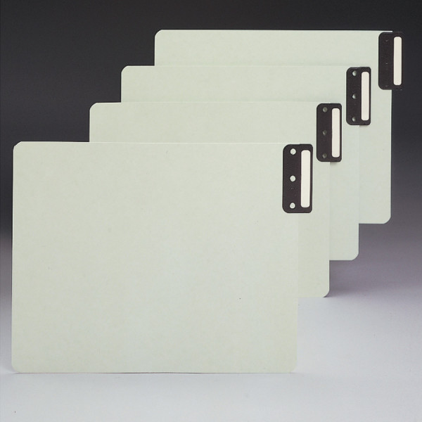 Smead 63235 100% Recycled Extra Wide End Tab Pressboard Guides, Vertical Metal Tab Style Classification Folders