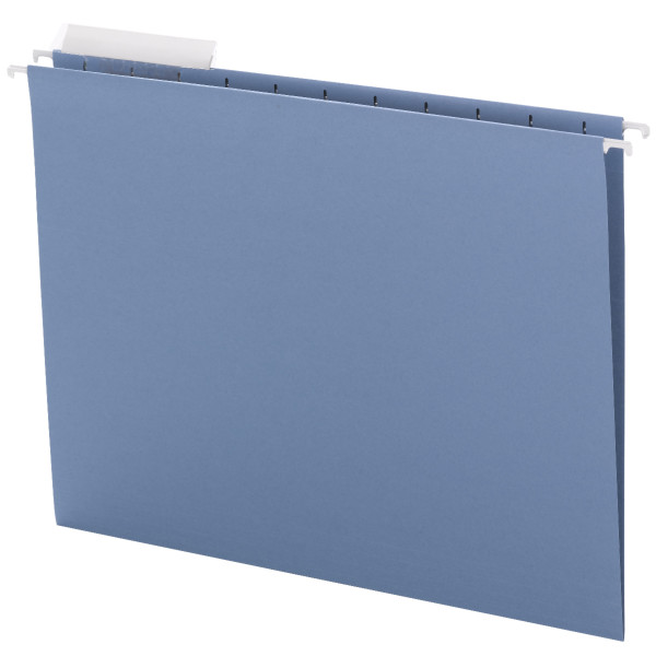 Smead 64021 Colored Hanging Folders with 1/3-Cut tabs Vertical Organizer