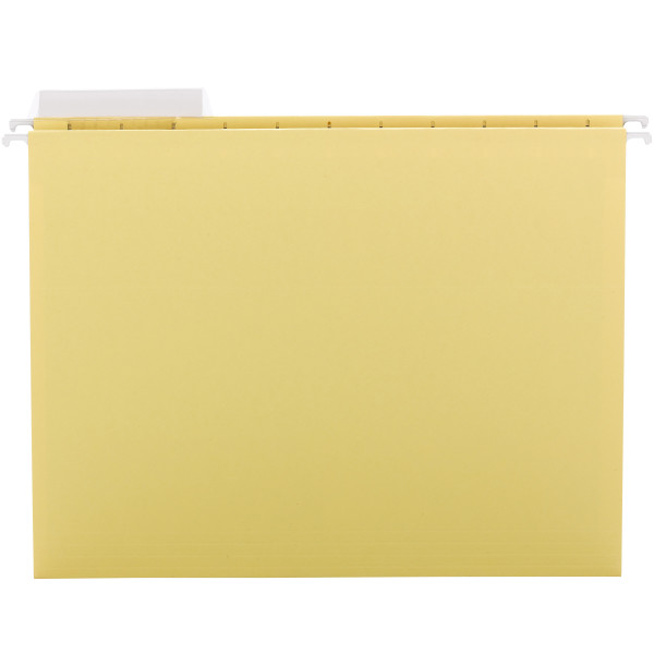 Smead 64025 Colored Hanging Folders with 1/3-Cut tabs File Pocket
