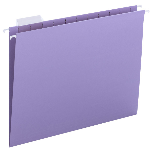 Smead 64064 Colored Hanging Folders with Tabs File Guides