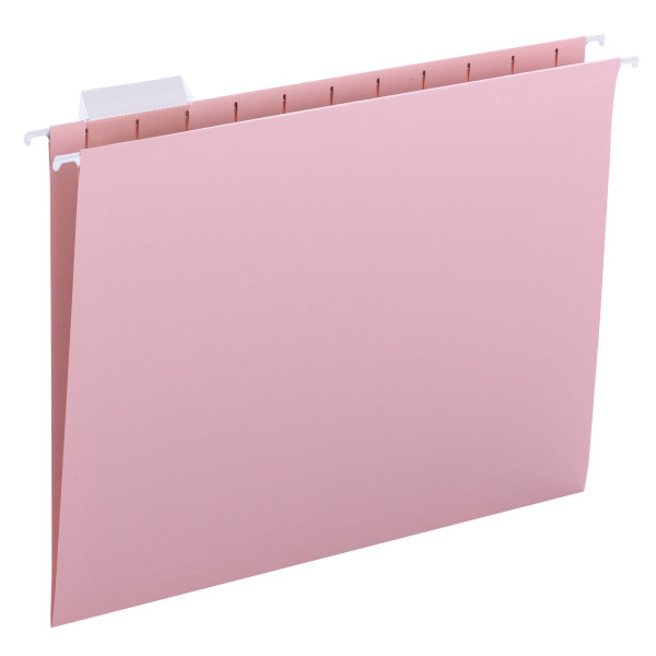 Smead 64066 Colored Hanging Folders with Tabs File Guides