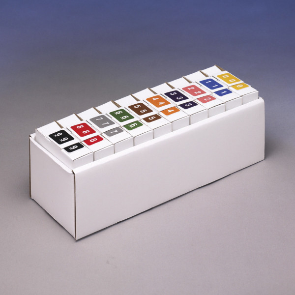 Smead 67350 DCC and DCCRN Color-Coded Numeric Labels File Labels