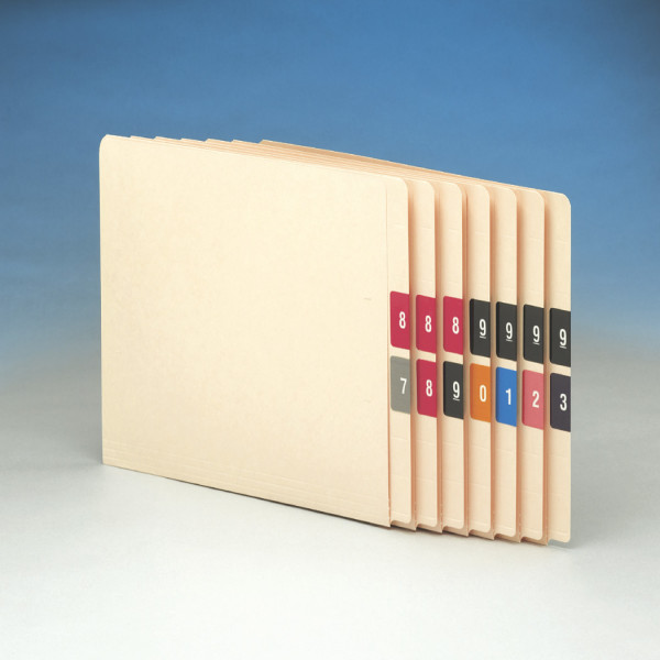 Smead 67430 DCC and DCCRN Color-Coded Numeric Labels File Pocket