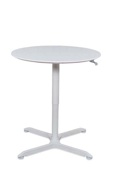 Luxor LX-PNADJ-32RD 32" Pneumatic Height Adjustable Round Caf? Table Luxor LX-PNADJ-32RD 32" Pneumatic Height Adjustable Round Caf? Table