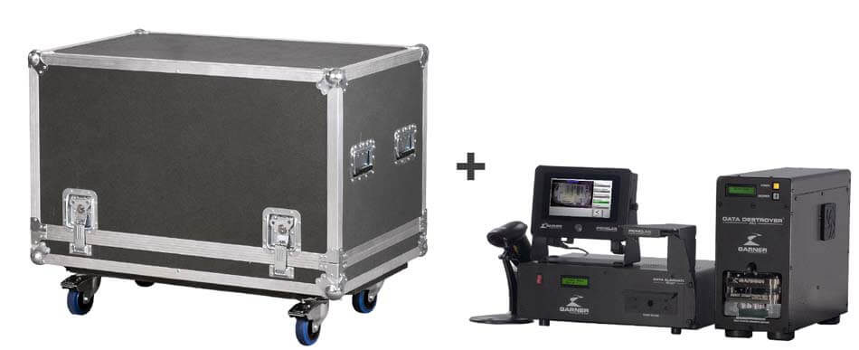 Garner DDM-25SSD IRONCLAD Degauss Destroy Mobility Package With HD-2XT, PD-5, SSD-1, IC-HD2X, CASE-25SSD