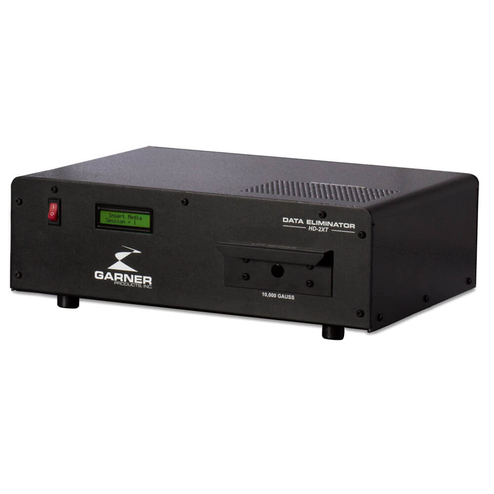 Garner HD-2XT Hard Drive and Tape Degausser  10,000 Gauss 8 Seconds