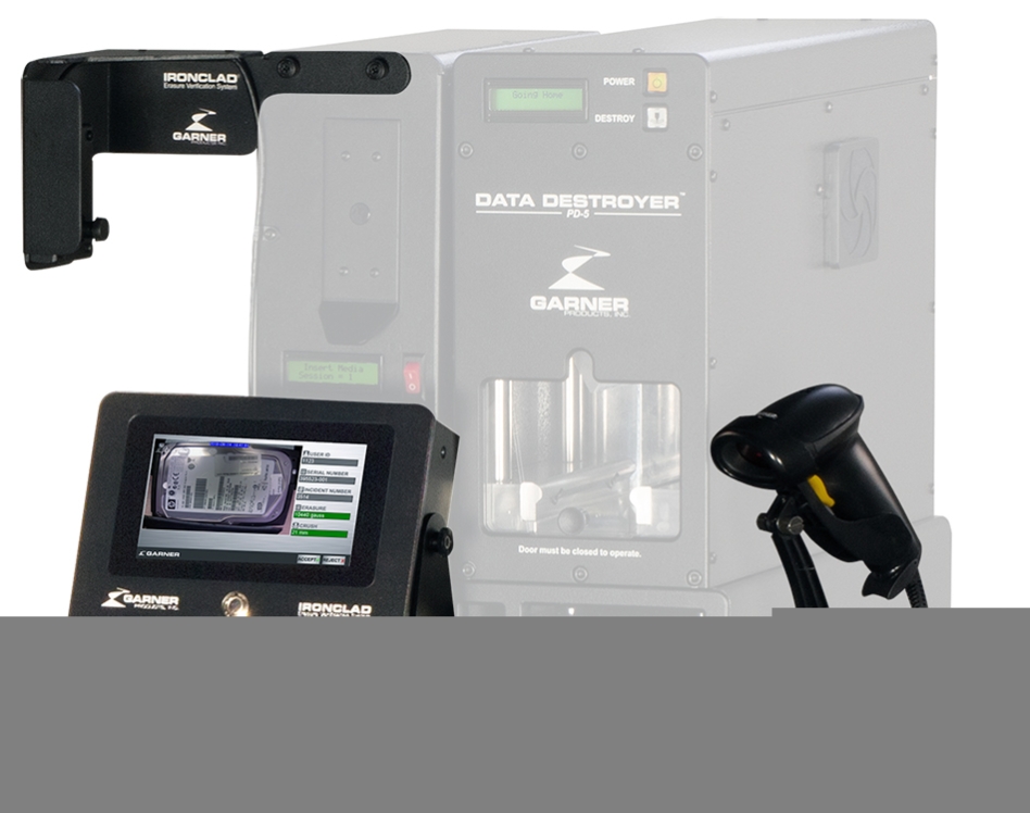 Garner IC-HD2XTSS includes IRONCLAD Display Unit, Image Capture System, Scanner for HD-2XTSS