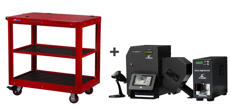 Garner RCC-35 IRONCLAD Data Eliminator Cart Package With HD-3XTL, PD-5, IC-HD3XTL, CART-RCC-R Garner RCC-35 IRONCLAD Data Eliminator Cart Package With HD-3XTL, PD-5, IC-HD3XTL, CART-RCC-R