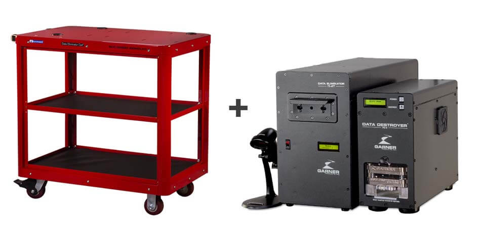 Garner RCC-4XT5 SSD Mobility Cart Package with TS-4XT, PD-5, SSD-1, CART-RCC-R, SCAN-1X Voucher